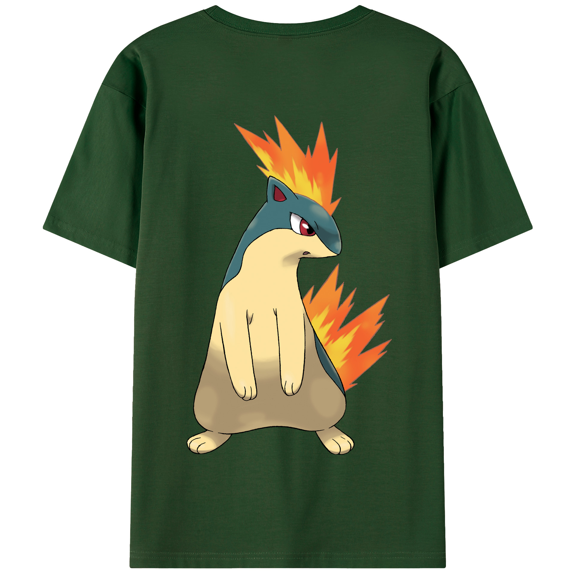 （画像用） ポケットモンスター Pokémon 綿100％半袖Tシャツ（背面プリント）